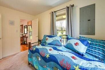 Сельский дом Dock & Kayaks: Lakefront Roanoke Rapids Home