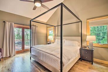 Сельский дом Luxe Wintergreen Resort Escape W/ Hot Tub!