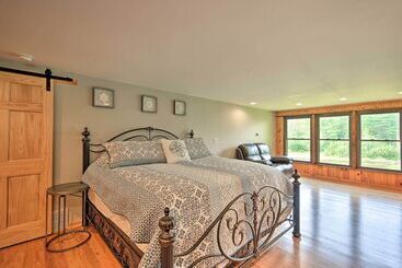 קוטג'' Peaceful Home W/ 11 Acres, Creek & Fire Pit!