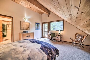 コテージ 12 Mi To Boreal Mountain: Truckee Log Cabin