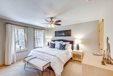 کلبه White Mountain Home Near Lakes & Kancamagus Hwy!