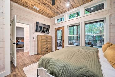 بيت ريفى Broken Bow Cabin W/ Private In Law Suite & Hot Tub