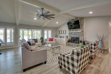 茅舍 Hot Springs Village Lakehouse Near Golfing!