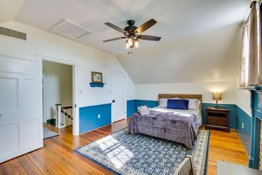 별장 Idyllic Appomattox Home W/ Porch & Rocking Chairs!