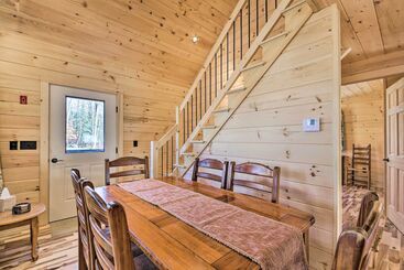 بيت ريفى Inviting Webb Lake Cabin W/ Mountain Views