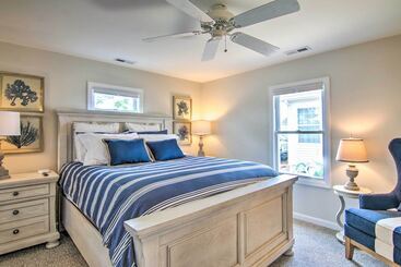 بيت ريفى Lovely Fenwick Island Home W/ Fire Pit + Bay Views