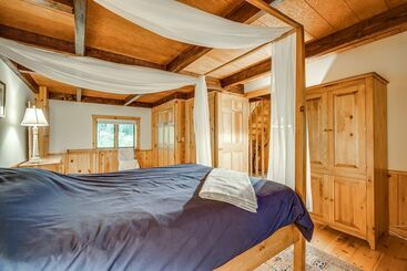 קוטג'' Woodsy Cabin W/ Fire Pit ~ 8 Mi To Mount Snow
