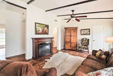 On Scenic 60 Acre Farm: Carmine Cottage W/ Porch