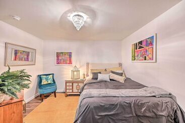 کلبه Cozy Winston Salem Home < 2 Mi To Downtown!