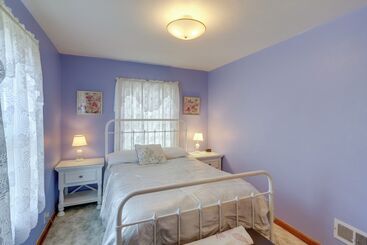 Сельский дом Home W/ Screened In Porch < 1 Mi To Lake Erie