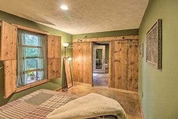 بيت ريفى Quiet + Rustic Cabin With Fire Pit On 20 Acres!