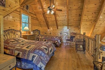 茅舍 Macks Creek Cabin On 30 Acres W/ Dock & Watercraft