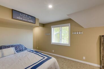 بيت ريفى Riverfront Shawano Home W/ Private Backyard!
