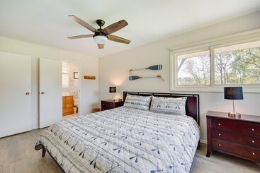 茅舍 The View   Waterfront Lake Anna Home W/ Dock!