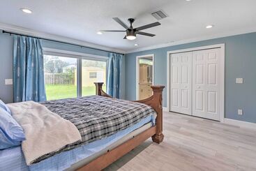 Сельский дом Bradenton Retreat W/ Yard: 3 Mi To Downtown!