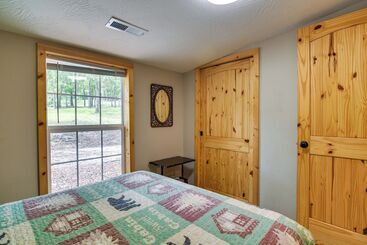 بيت ريفى Bull Shoals Lake Home W/ Porch   Steps To Water!