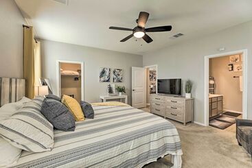 별장 Charming Home Near Austin W/ Grill & Porch!