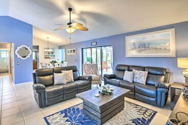 بيت ريفى Fort Myers Coastal Retreat: Lanai W/ Pool!