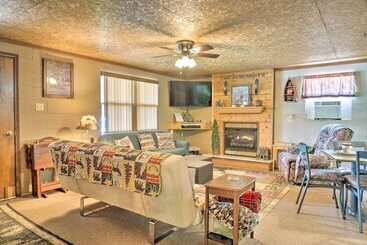 별장 Waterfront Bull Shoals Lake Cabin W/ Deck + Views!