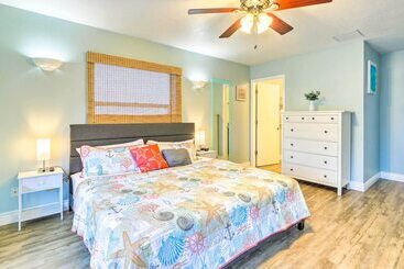 بيت ريفى Ocean Breeze Oasis  W/ Boat Dock & Slip On Canal!