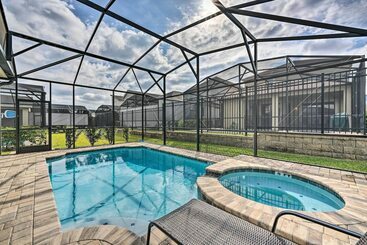 קוטג'' Spacious Home W/ Private Pool, 7 Mi To Disney