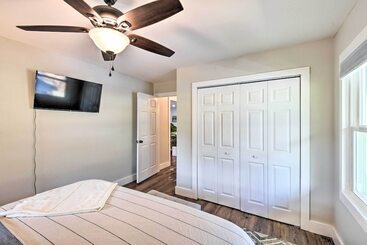 茅舍 Townville Lake House W/ Private Dock, Kayaks!