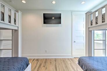 بيت ريفى Coastal Waveland House 1/2 Block To Pub Beach