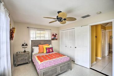 بيت ريفى Cape Coral Home W/ Yard < 1 Mi To Dtwn!