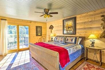 Сельский дом Lovely Pet Friendly Flat Rock Cabin From 1905
