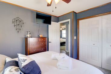 بيت ريفى Oceanfront Milford Home W/ View & Boat Access