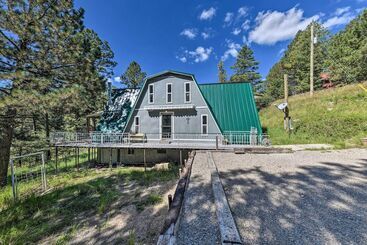 بيت ريفى Cloudcroft Cabin W/ National Forest Views!