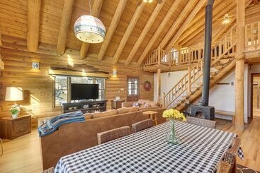 بيت ريفى Cottonwood Cabin W/ Private On Site Fly Fishing!