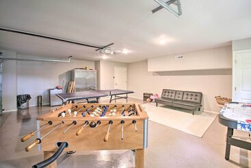 بيت ريفى Spacious Hot Springs Home W/ Dock On Lake Hamilton