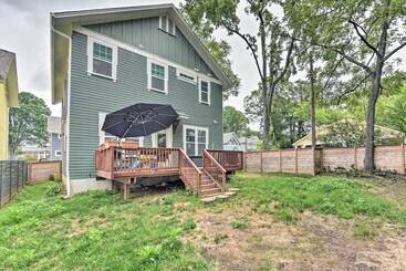 茅舍 Modern Charlotte Home ~ 4 Mi To Downtown!