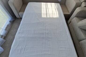 Luxuary Static Caravan Sleeps 6 Coopers Beach   Luxurious Get Away