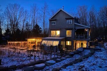 민박 Le Camp Caché Shefford