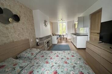 شقة فندقية La Maison Des Amis En Normandie