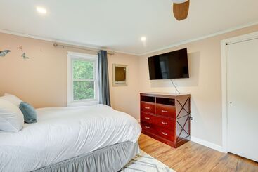 بيت ريفى Pennington Home W/ Deck ~ 9 Mi To Princeton!