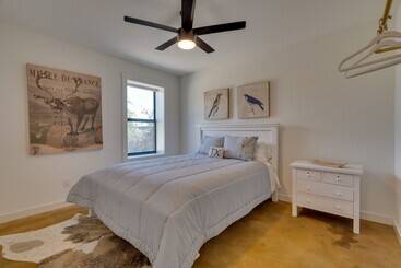 별장 Getaway W/ Fire Pit ~ 5 Mi To Pedernales River!