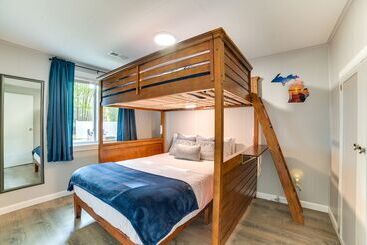 Houghton Lake Family Cottage W/ Game Room!