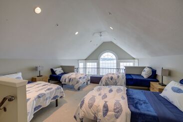 Сельский дом Jackson Lakefront Getaway: Boat Dock, Porch, Patio