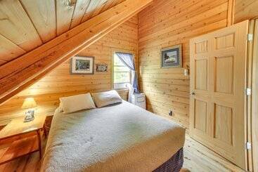 بيت ريفى Lakefront Cabin W/ Dock & Trails, Mins To Town!