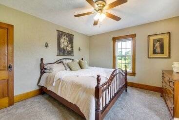 별장 Countryside Home In Wooster W/ Patio & Fire Pit
