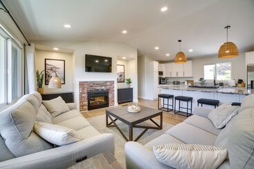بيت ريفى Modern Del Rey Oaks Retreat: 2 Mi To Monterey Bay!