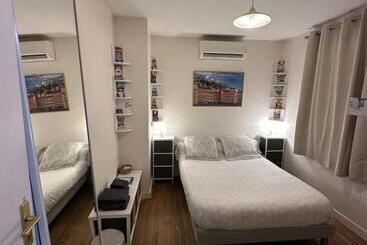 פנסיון Villa Des Palmiers, Chambre N°1, Lit Double