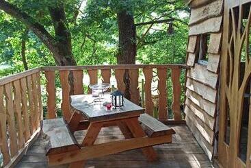 ベッドアンドブレックファースト Cabane Perchée Chez Yahmz