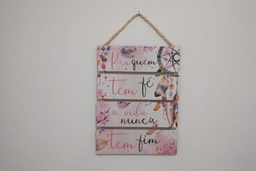 公寓式酒店  Flat São Vicente 5 Minutos Da Praia