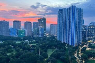 شقة فندقية Manila Bgc Best City View Executive Suites At The Residences