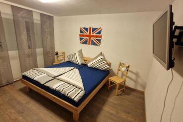 פנסיון Doppelzimmer In Fewo Burgau Nähe Legoland