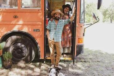 Super Tramp Converted School Bus